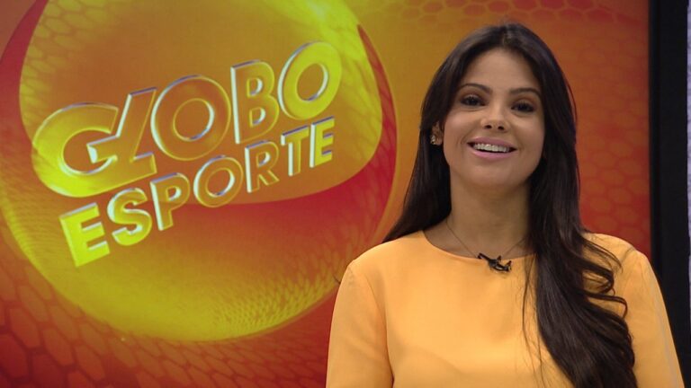 Carina Pereira apresentava o Globo Esporte na emissora da Globo em Belo Horizonte (foto: Reprodução)