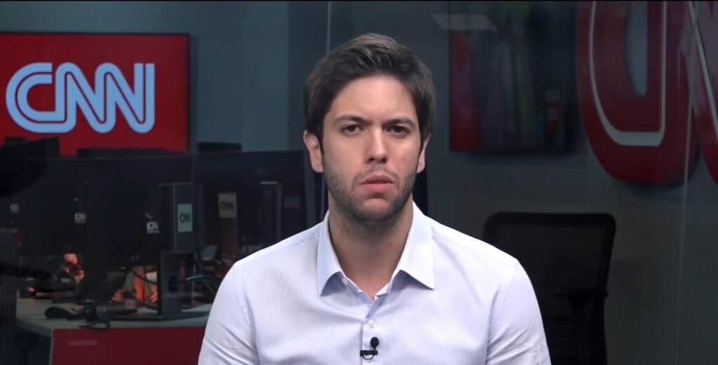 Caio Coppolla colocou veículos de imprensa em uma saia justa (foto: Reprodução/CNN Brasil)