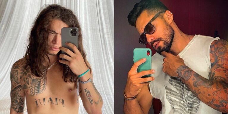 Whindersson Nunes debochou do brother Arcrebiano (foto: Montagem/Instagram)