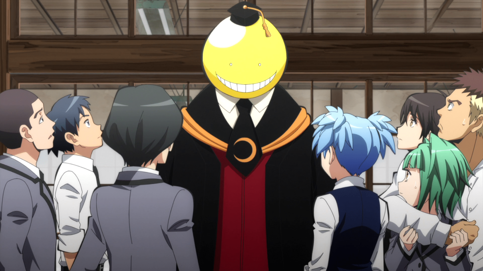 Assassination Classroom  Anime - Alunos tem que salvar o mundo