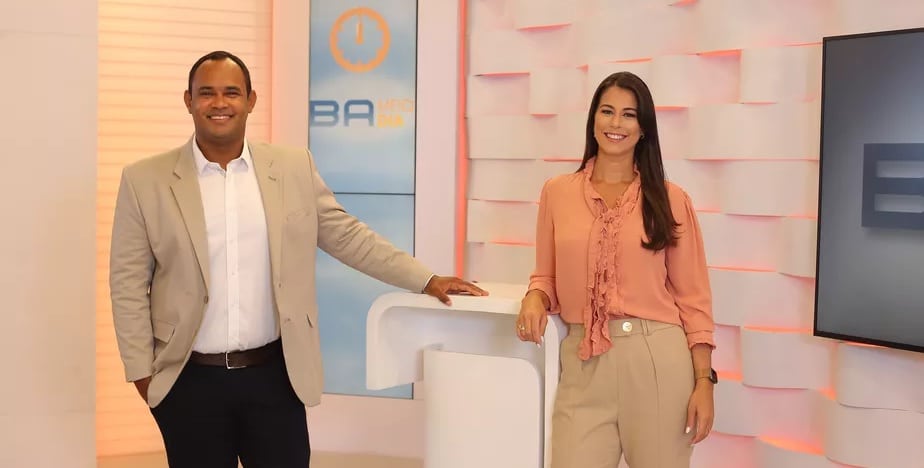 Jéssica Senra passará a dividir o comando do Bahia Meio-Dia com Vanderson Nascimento (foto: Beto Abreu/TV Bahia)