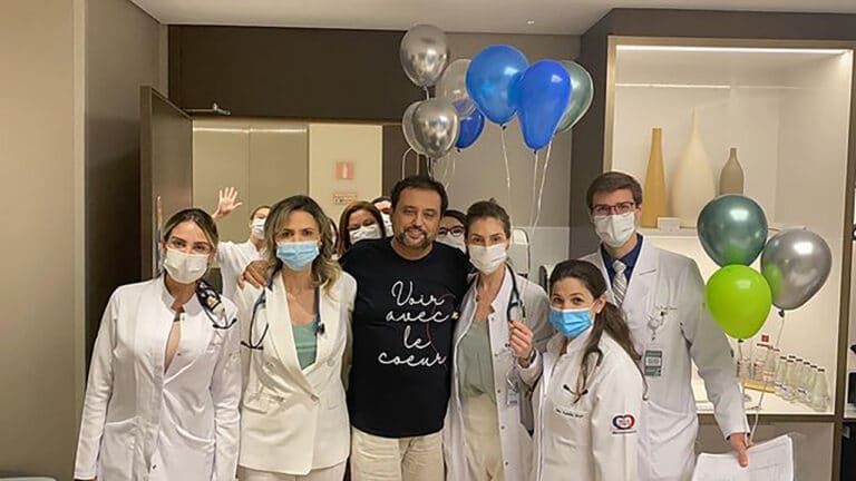 Geraldo Luís recebe alta após 22 dias internado para tratar a covid-19 (foto: Reprodução/Instagram)