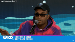 Nego Di rompe contrato com a Globo e passa a dar entrevistas para outros veículos (foto: Reprodução/Jovem Pan)