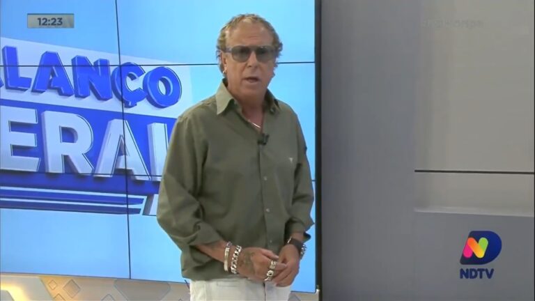 Cacau Menezes é colunista do Balanço Geral de Florianópolis: afiliada da Record divulga teorias da conspiração sobre a Covid-19 (foto: Reprodução/NDTV)