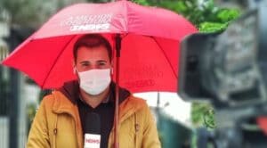 Gabriel Vendramini, repórter da Globo, desabafou nas redes sociais sobre os desafios de cobrir a pandemia de Covid-19 (foto: Reprodução)
