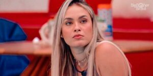 Sarah Andrade é a mais nova cancelada das redes sociais (foto: Reprodução/TV Globo)