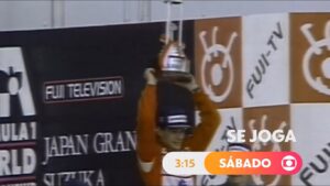 Se Joga pirateou imagens de Ayrton Senna na Fórmula 1 e colocou diretoria da Globo em apuros (foto: Reprodução/TV Globo)