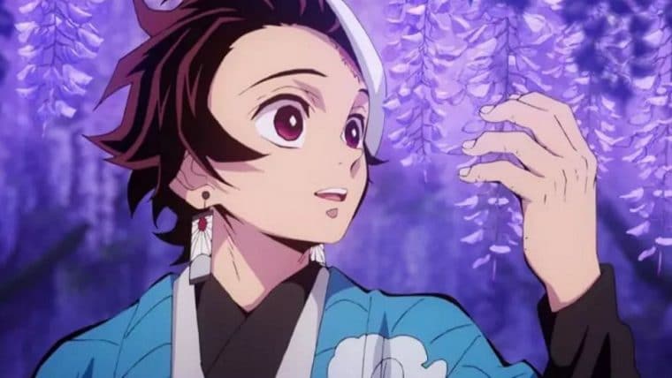 Tanjirou Kamado, protagonista de Demon Slayer: Kimetsu no Yaiba. Ilustração foi usada para divulgação do anime em streaming (foto: Reprodução)