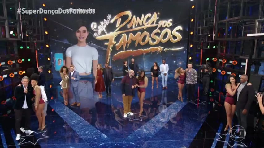 Faustão divulga o elenco completo da Dança dos Famosos (foto: Divulgação/Globo)