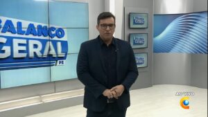 Fábio Araújo largou o Balanço Geral PE e assinou com a TV Jornal, afiliada do SBT (foto: Reprodução/TV Clube)
