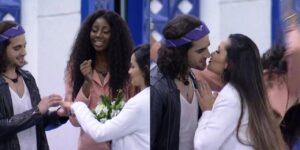 Juliette e Fiuk "se casaram" em cerimônia improvisada no BBB 21 (foto: Reprodução/TV Globo)