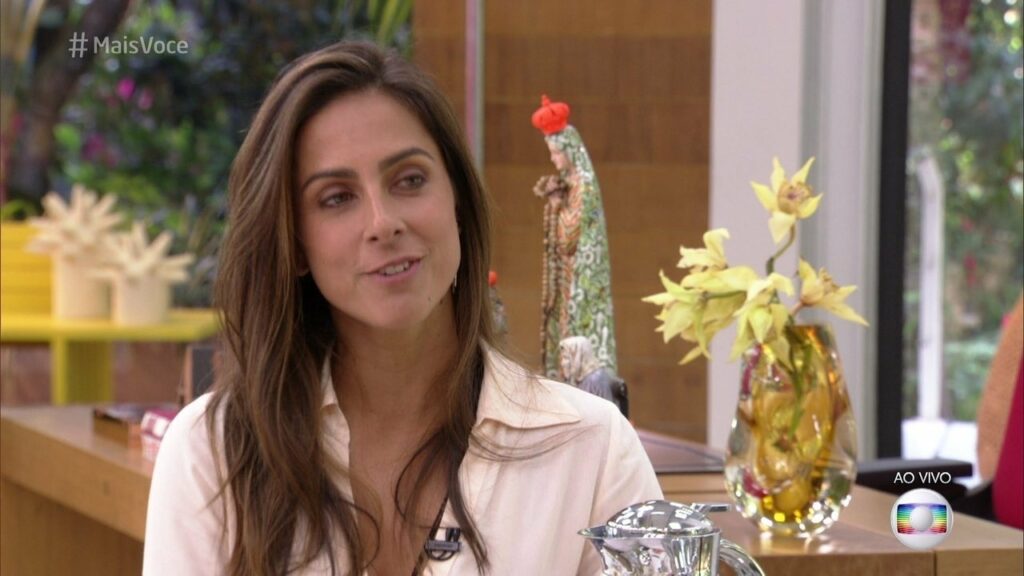 Carol Barcelos apresentará série no Encontro com Fátima Bernardes (foto: Globo/Reprodução)