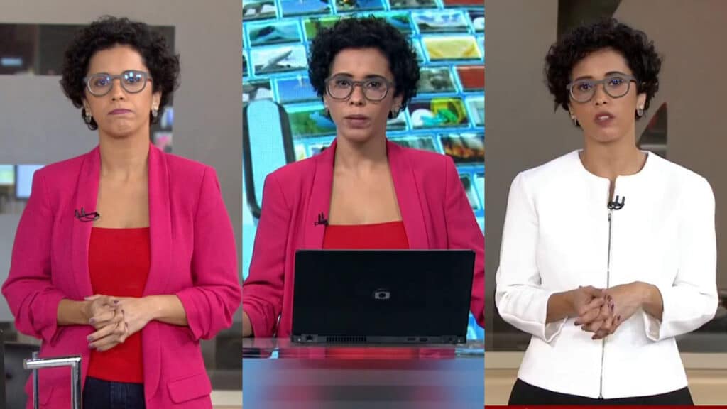 Lilian Ribeiro apresentou o Edição das 10h, Brasil TV e o Em Pauta (foto: Reprodução/Globo/GloboNews)