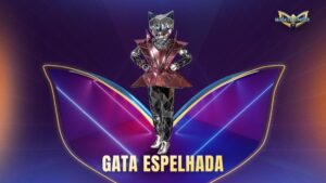 Fantasia Gata Espelhada de The Masked Singer Brasil