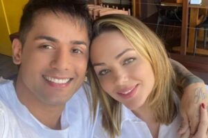 Tiago e Tania Mara terminaram o namoro (foto: Reprodução)