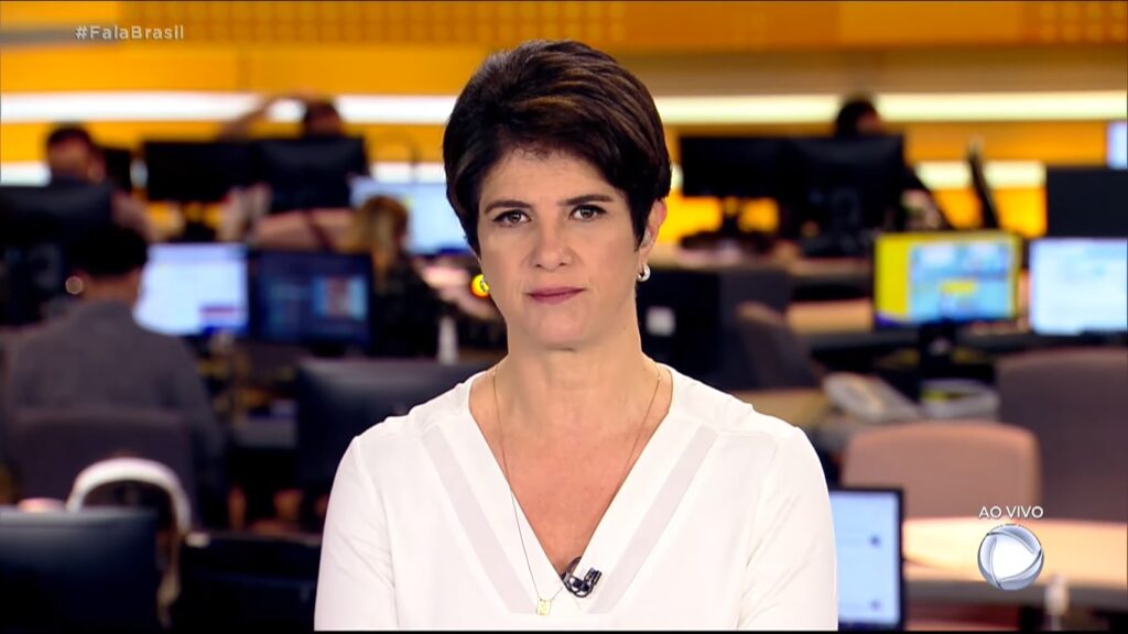 Mariana Godoy é a apresentadora do Fala Brasil: cobertura do caso DJ Ivis turbinou o matinal (foto: Reprodução)