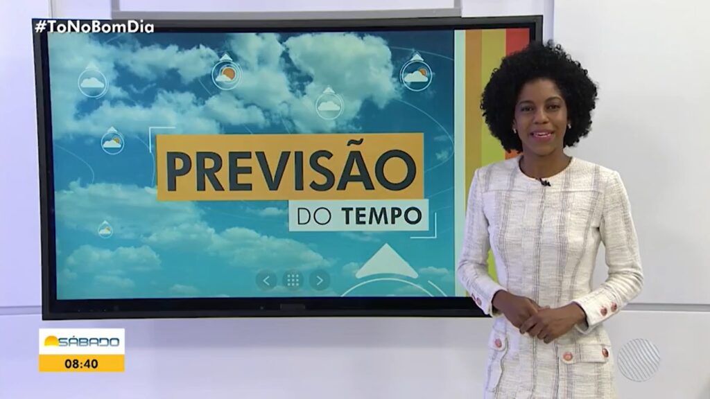 Luana Assiz é um dos principais nomes da TV Bahia, afiliada da Globo em Salvador (foto: Reprodução/TV Bahia0