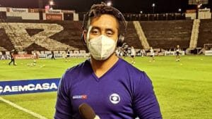 Luiz Teixeira relata episódios de racismo no trabalho em estádios (foto: Reprodução/Instagram)