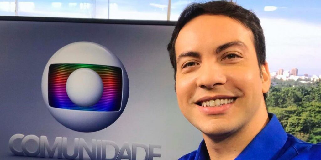 Diego Haidar se tornou meme após salto mortal no RJ1 (foto: Reprodução/TV Globo)