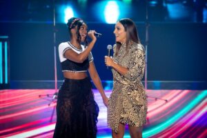 Iza e Ivete Sangalo estão confirmadas no próximo Rock in Rio (foto: Divulgação/TV Globo)