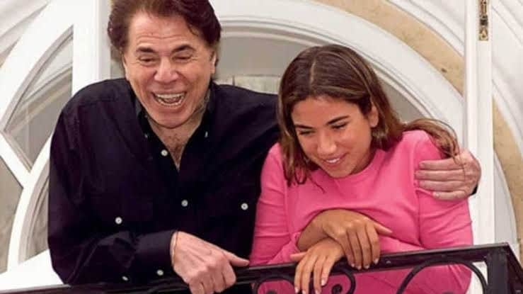 Silvio Santos e Patrícia Abravanel após sequestro (Foto Reprodução/Internet)
