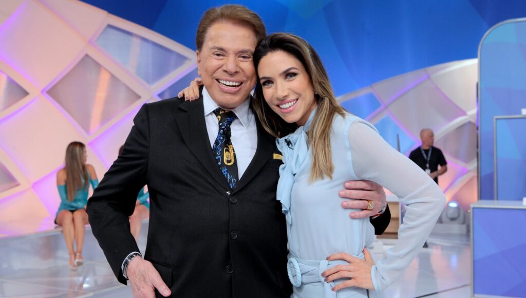 Silvio Santos e Patricia Abravanel são alguns dos apresentadores atuais do Roda a Roda (foto: Reprodução/SBT)