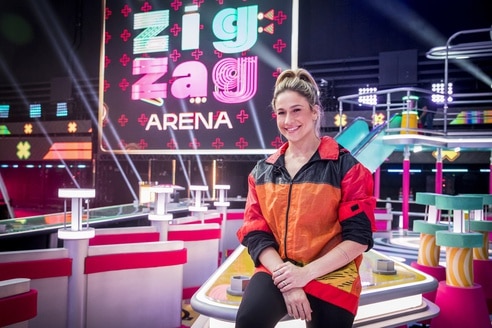 Fernanda Gentil comanda o Zig Zag Arena a partir do dia 3 de outubro na Globo (foto: Globo/João Cotta)
