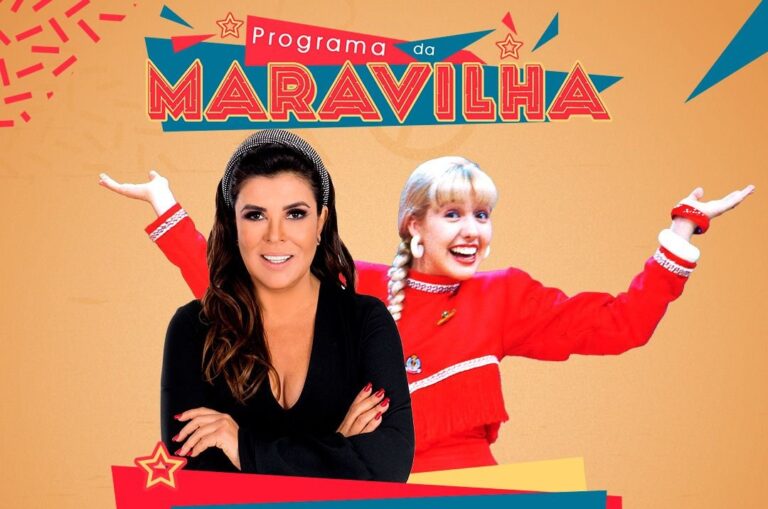 Mara Maravilha recebe Mariane Dombrova, que também apresentou programas infantis no SBT (foto: SBT/Divulgação)