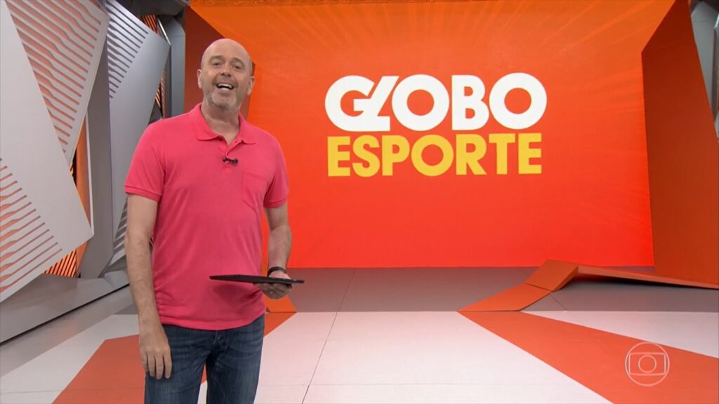 Alex Escobar é o apresentador do Globo Esporte no RJ: programa será reformulado (foto: Reprodução/TV Globo)