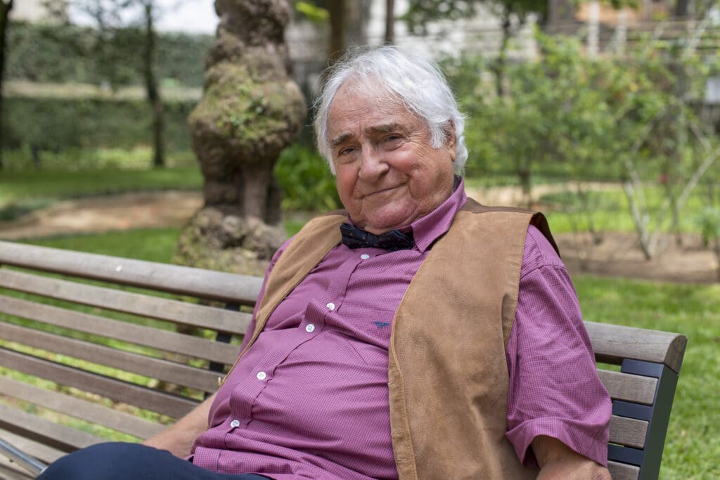 Luis Gustavo morreu aos 87 anos em decorrência de complicações por conta de um câncer (foto: Globo/Marília Cabral)