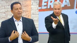 Emanoel Cardoso reclamou do comportamento de Sikêra Jr. (foto: Reprodução/TV A Crítica)