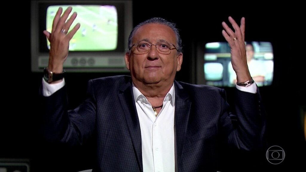 Improviso de Galvão Bueno teve mais público do que Domingão e Fantástico (foto: Reprodução/TV Globo)