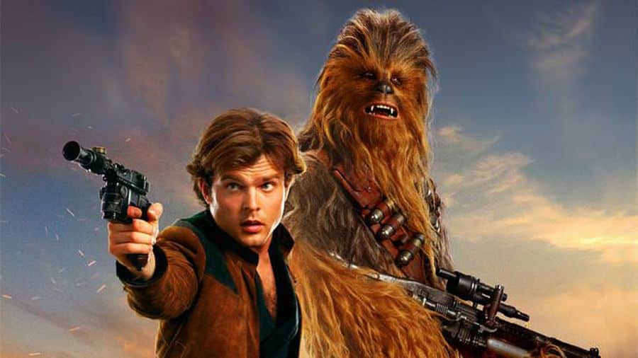Foto de divulgação do filme Han Solo: Uma História Star Wars, que será exibido na Tela Quente