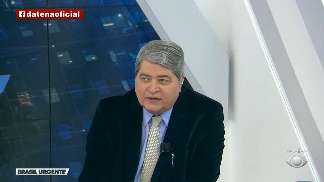 Datena se revolta na Band e diz que chefe de seu programa é inexperiente