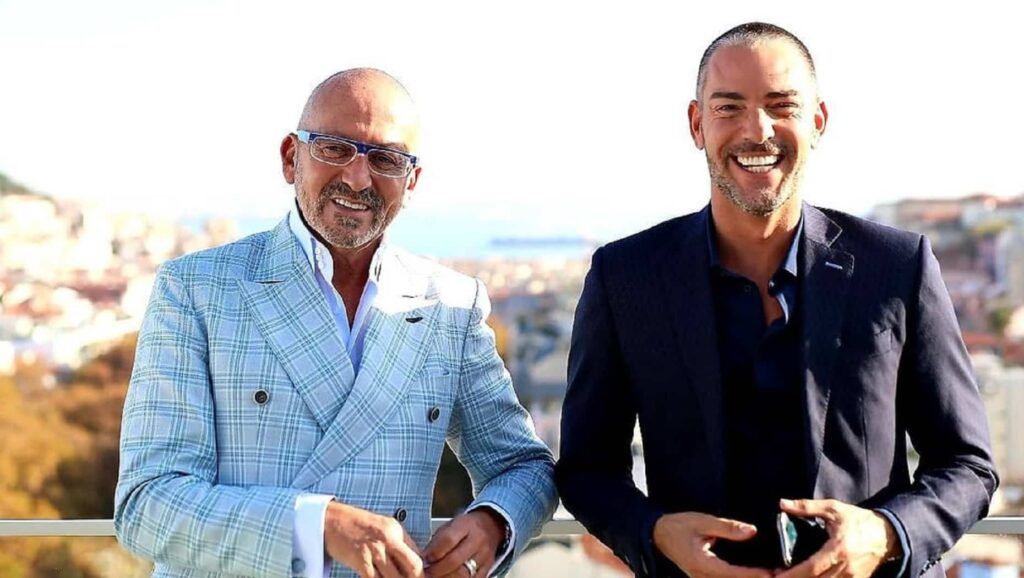 Manuel Luís Goucha e Cláudio Ramos são os apresentadores do Big Brother Portugal (foto: Divulgação/TVI)