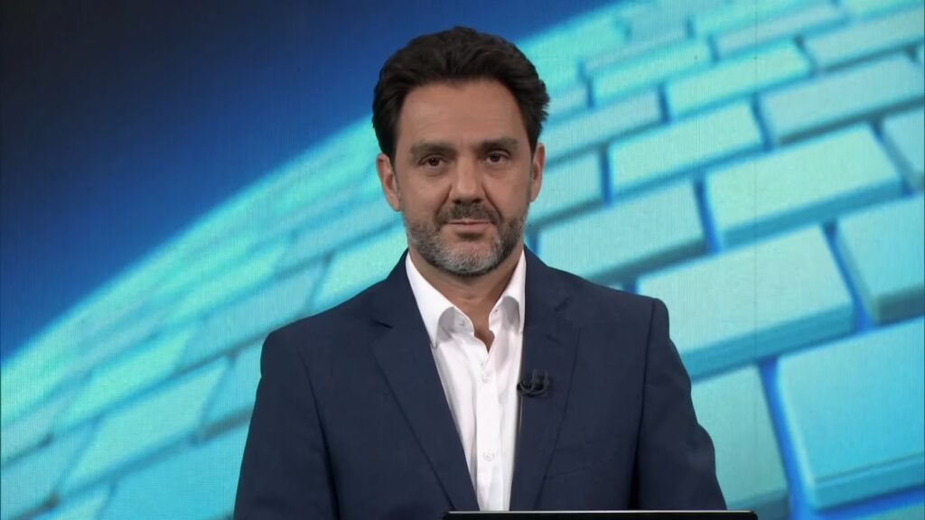 Paulo Renato Soares substituirá William Bonner no Jornal Nacional (foto: Reprodução/TV Globo)