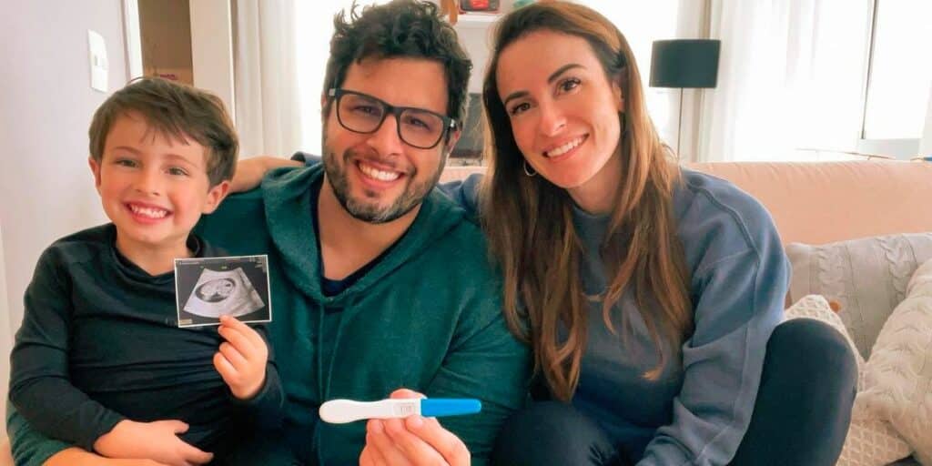 Valeska Bruzzi e Rafael Vilaça estão esperando o seu segundo filho (foto: Reprodução)