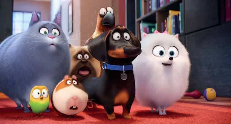 Pets - A Vida Secreta dos Bichos estará em cartaz no Cine Espetacular