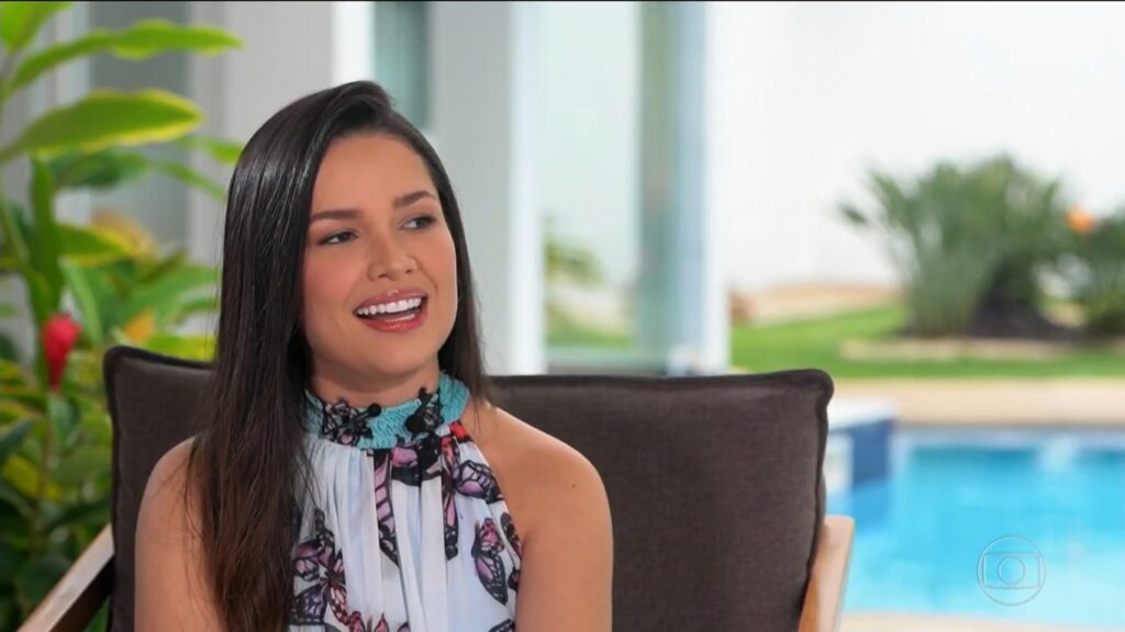 Juliette Freire em entrevista para o Globo Repórter