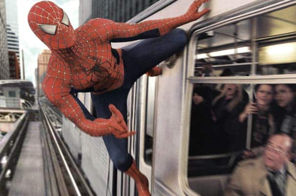 Cena do filme Homem-Aranha 2