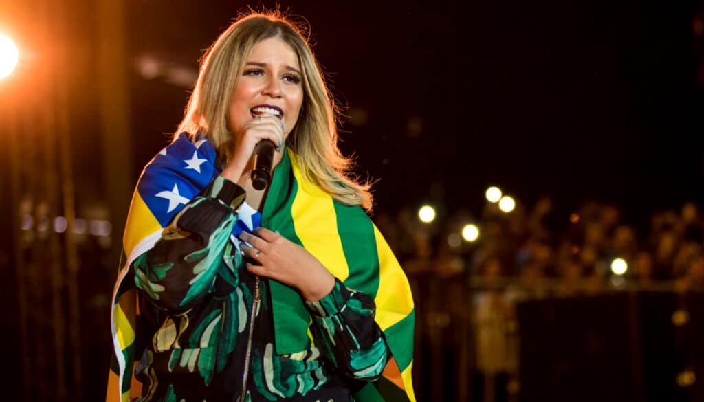 Foto da cantora Marília Mendonça