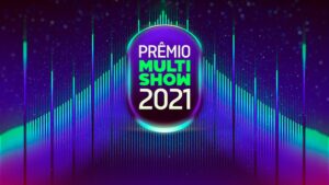 Imagem com logo do Prêmio Multishow 2021