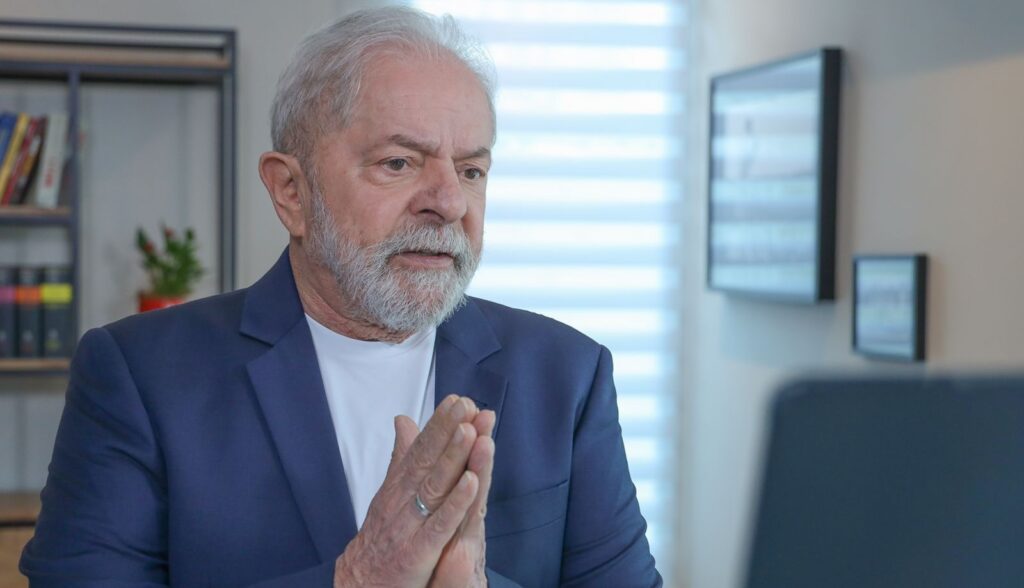 Foto do ex-presidente Luiz Inácio Lula da Silva