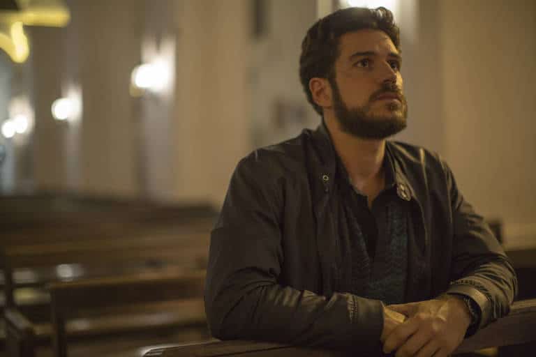 Foto de Marco Pigossi no filme O Nome da Morte