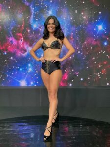 Imagem com foto da bailarina Yanca Guimarães