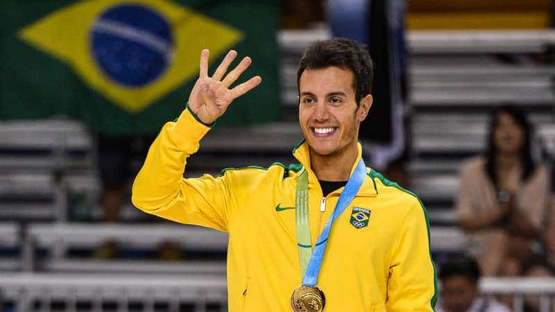 Foto do atleta Marcel Stürmer, novo contratado da Globo