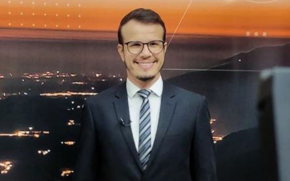 Rafael Silva trabalha na TV Alterosa, afiliada do SBT