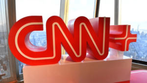 Foto do logotipo da plataforma de streaming da CNN