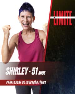 Imagem com foto da participante Shirley
