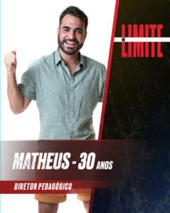 Imagem com foto do participante Matheus